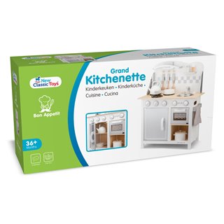 Kitchenette - Bon Appetit - DeLuxe - White/Silver